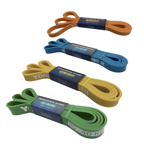 Резинка для фитнеса  York Fitness 4 шт (5 - 40 кг) #Y-80508 - фото №5